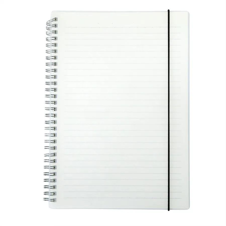 Caderno B5 Plástico