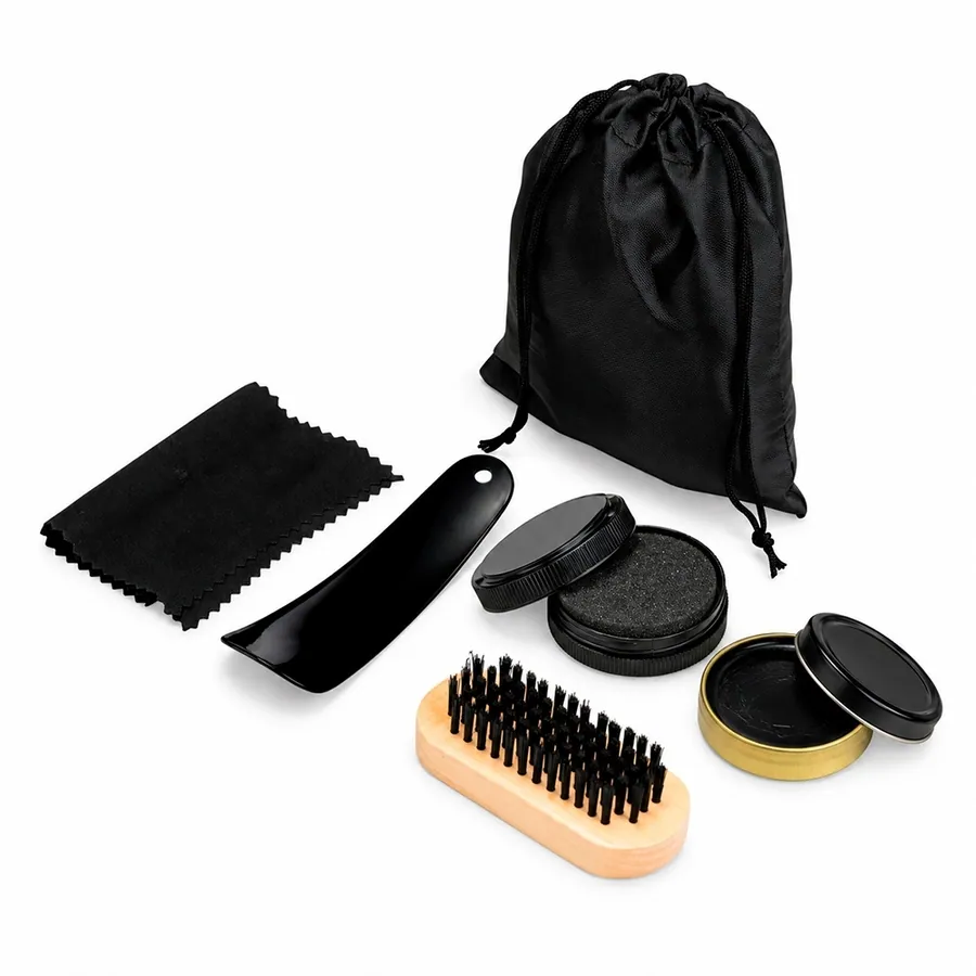 Kit Limpeza Sapatos 5 Peças