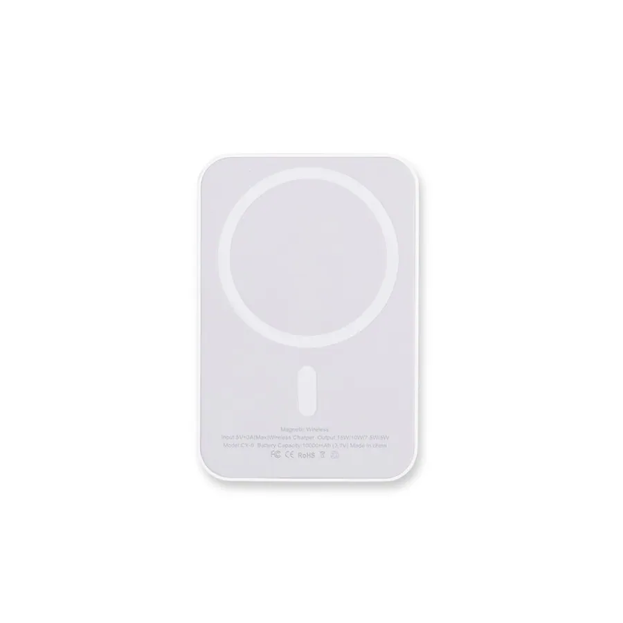 Power Bank 10.000mAh com Carregamento via Indução