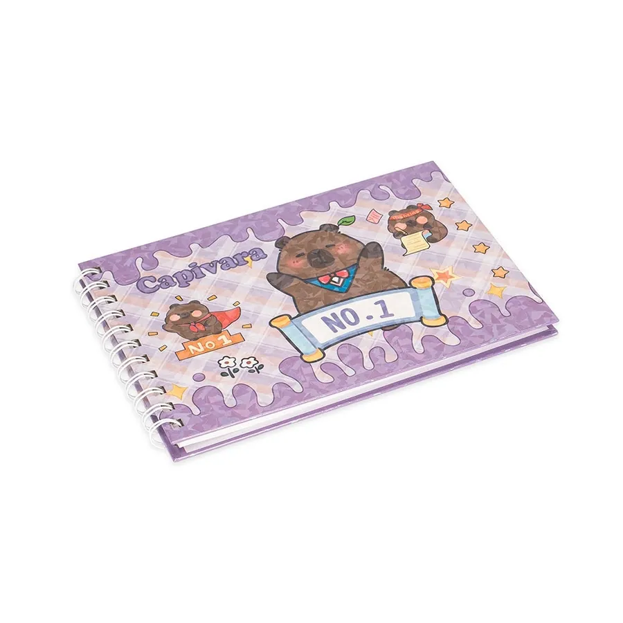 Caderno Para Colorir Capivara