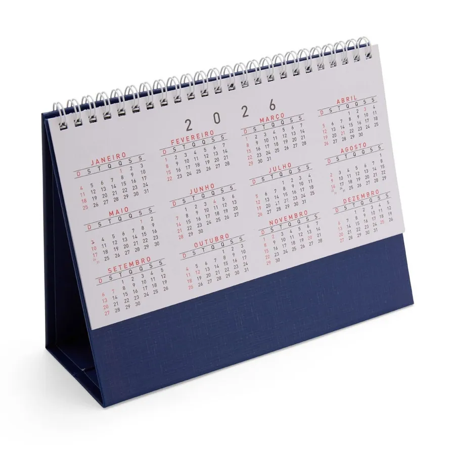 Calendário de Mesa 2026